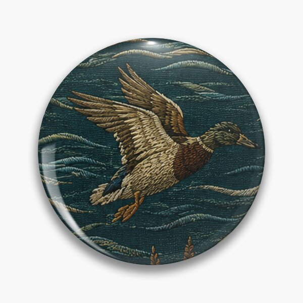 Item preview, Vintage Mallard Duck Hunting Pattern designed and sold by TammyHunterArt.