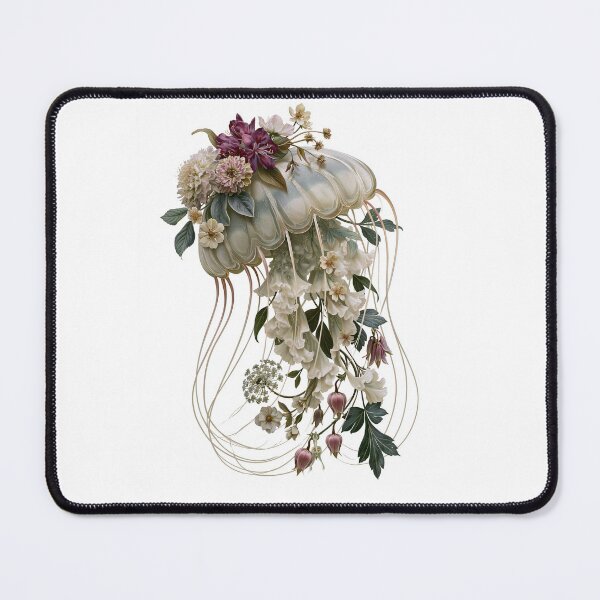 Item preview, Vintage Botanical Jellyfish designed and sold by Helenaphotoart.