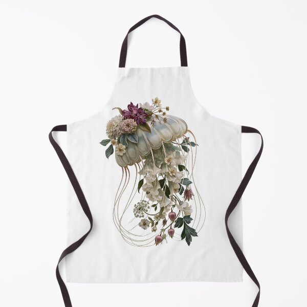 Item preview, Vintage Botanical Jellyfish designed and sold by Helenaphotoart.