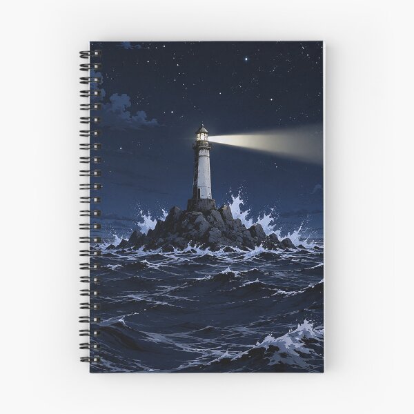 Item preview, lighthouse in the night / Lighthouse in the night designed and sold by WotanArt.