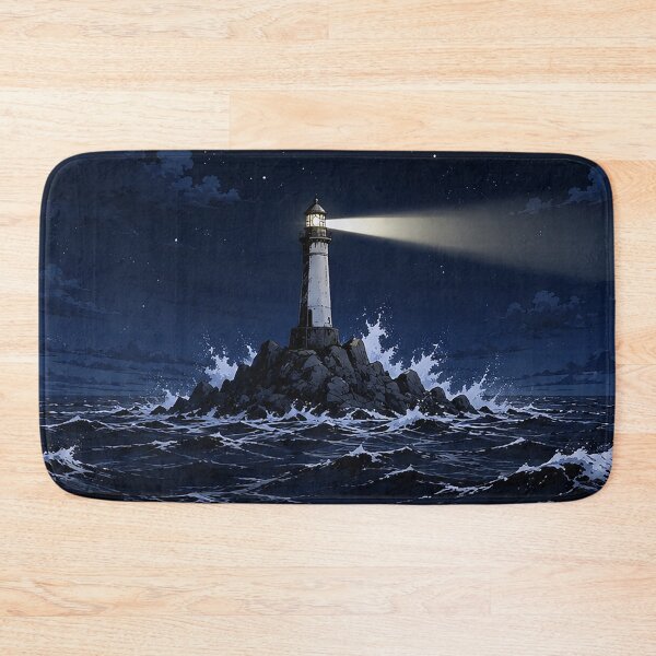 Item preview, lighthouse in the night / Lighthouse in the night designed and sold by WotanArt.