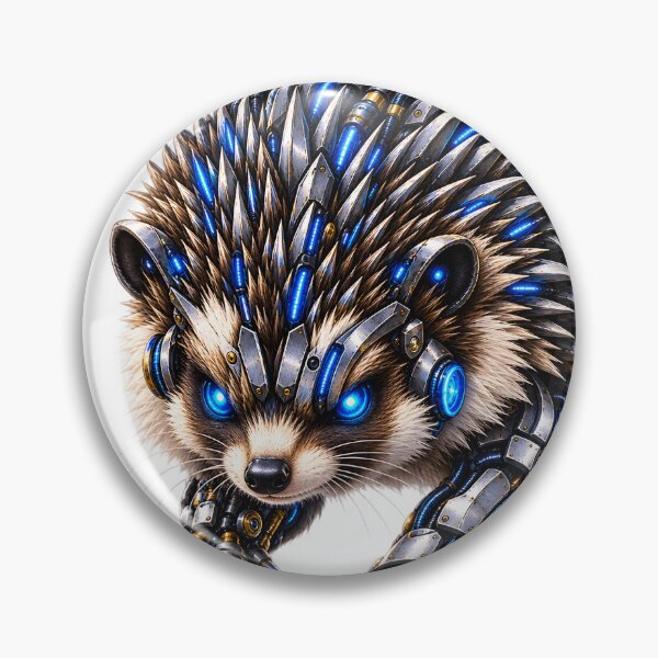 Item preview, Steel Hedgehog V5+ – Cybernetic Mechanical Hedgehog designed and sold by SteelCoat Studio.