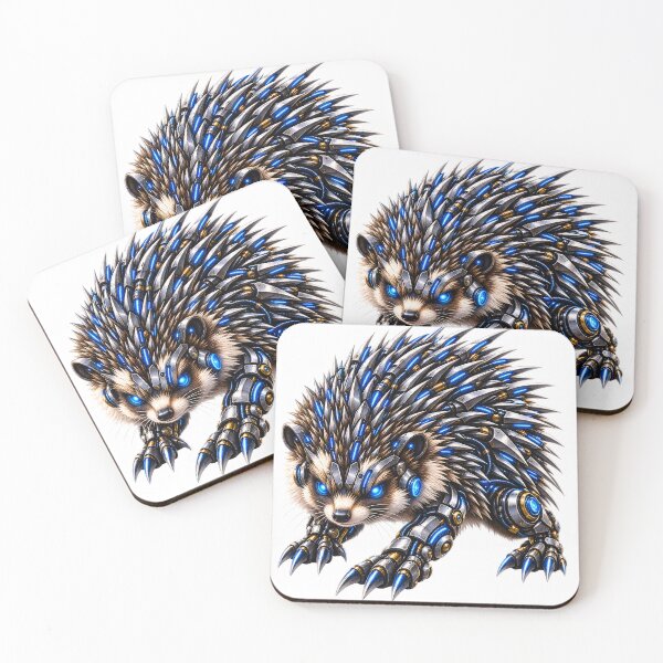 Item preview, Steel Hedgehog V5+ – Cybernetic Mechanical Hedgehog designed and sold by SteelCoat Studio.