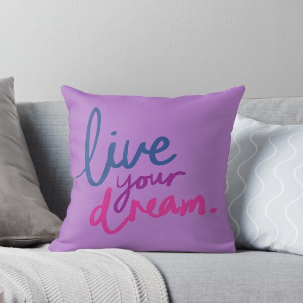 Item preview, Live Your Dream – Inspirational Motivational Quote designed and sold by Rush2Buy.