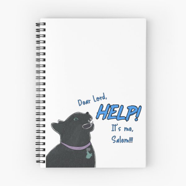 Item preview, “Dear Lord, HELP! It’s me, Salem!” v2 designed and sold by Slinky Void Styles by @K.K.Labz (Katie-Kat Labrador).