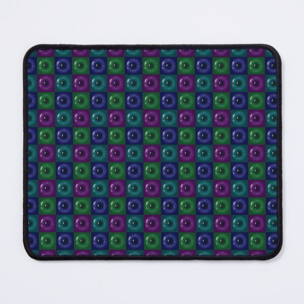Item preview, Pattern with eyes in blue, green, purple and cyan designed and sold by Cherevan.