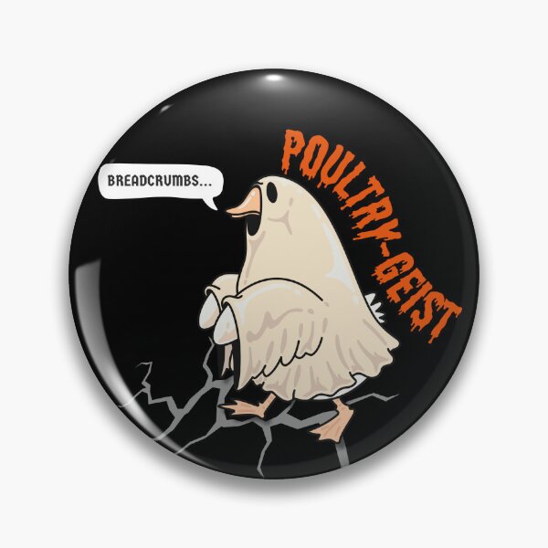 Item preview, Poultry-Geist Funny Chicken Ghost Pun designed and sold by pulse_retail.