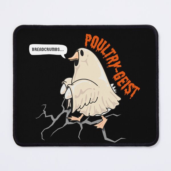Item preview, Poultry-Geist Funny Chicken Ghost Pun designed and sold by pulse_retail.