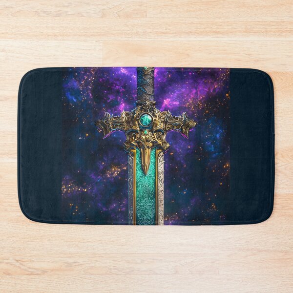 Item preview, 3d Render Of Magic Sword Runes, Vibrant designed and sold by Checho30.