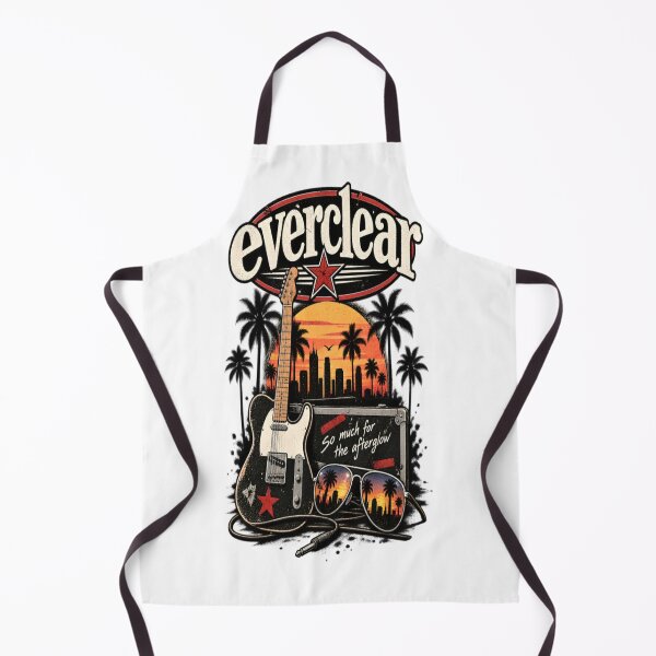 Item preview, Everclear Retro Rock Sunset Guitar designed and sold by CatLovers Studio.