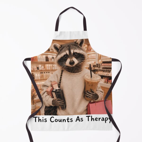 Item preview, This Counts As Therapy Meme Mental Health Funny Shopping Iced Coffee Lover designed and sold by VGAfanatic.