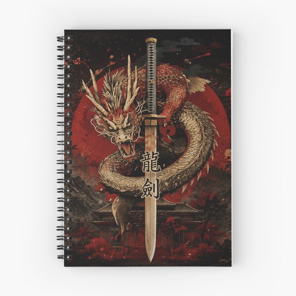 Item preview, Dragon Sword of the Rising Sun designed and sold by Fei Long Design Hub.