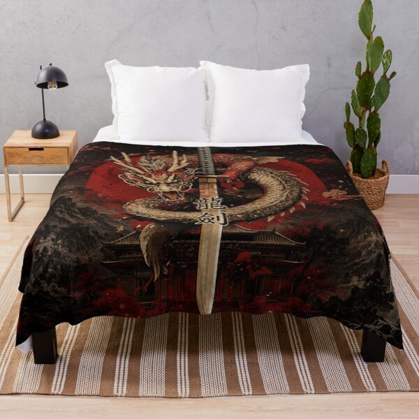 Item preview, Dragon Sword of the Rising Sun designed and sold by Fei Long Design Hub.