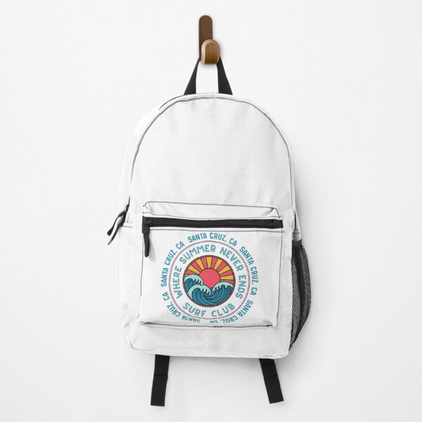 Item preview, Santa Cruz CA Surf Club Retro Sunset Wave Badge Design designed and sold by DonnaRaine.