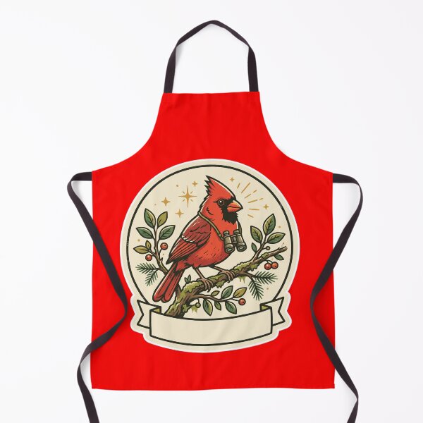Item preview, Northern Cardinal Birdwatching – Red Alert Cardinal Spotted designed and sold by JenniferMoren.