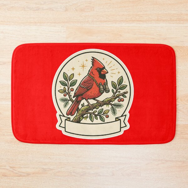 Item preview, Northern Cardinal Birdwatching – Red Alert Cardinal Spotted designed and sold by JenniferMoren.