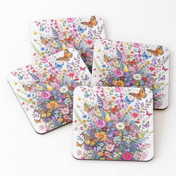 Item preview, Blooming butterfly garden  designed and sold by urbanshop7.
