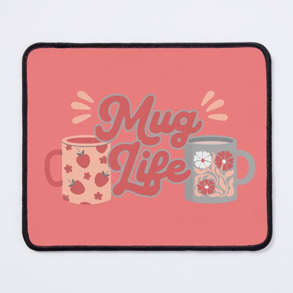Item preview, Mug Life – Floral & Strawberry Cups designed and sold by Shedronpanda.