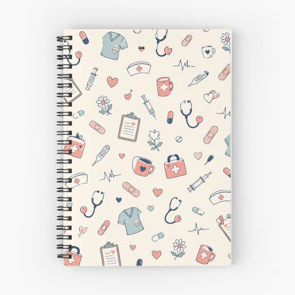 Item preview, Nurse Stethoscope Scrubs Medical Care Pattern Graphic Tee designed and sold by TM DESIGNS AND MORE.