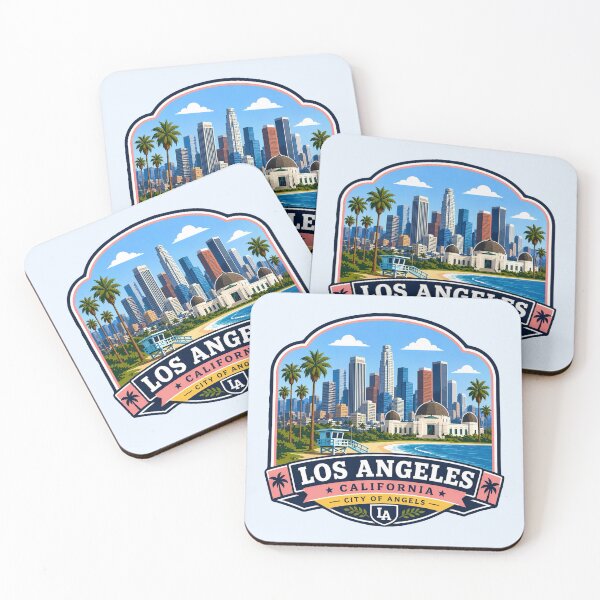 Item preview, Los Angeles, California designed and sold by Myra365Art.