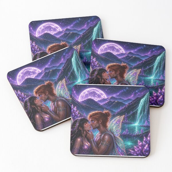Item preview, Two Ethereal Beings in Love designed and sold by Aquamarineelle.