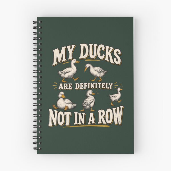 Item preview, My Ducks Are Definitely Not in a Row – Funny Adulting Duck Humor designed and sold by Williams Anderson.