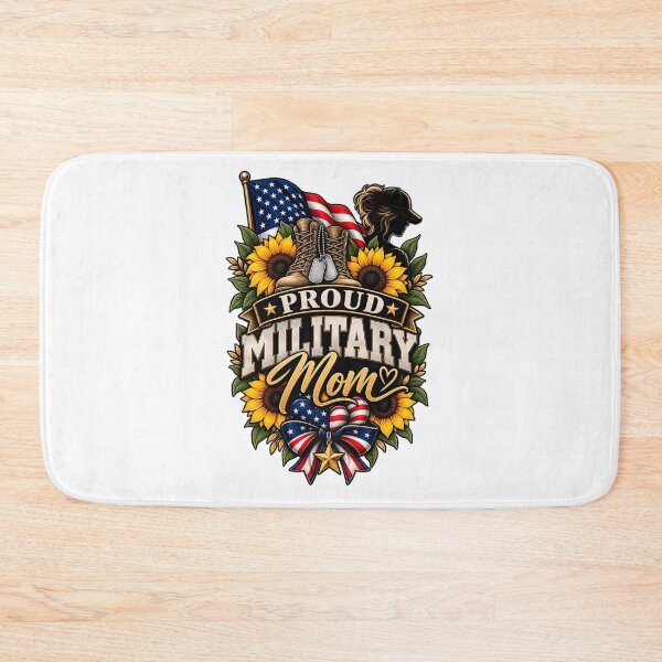 Item preview, Proud Military Mom  designed and sold by Worn With Honor.