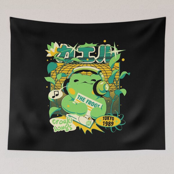 Item preview, The Frogs designed and sold by Ilustrata®.