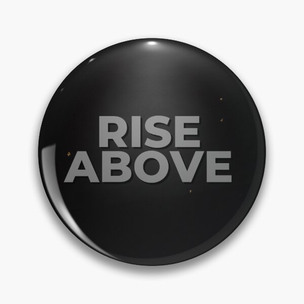 Item preview, Rise Above Motivational Sticker designed and sold by Hustlingminds.