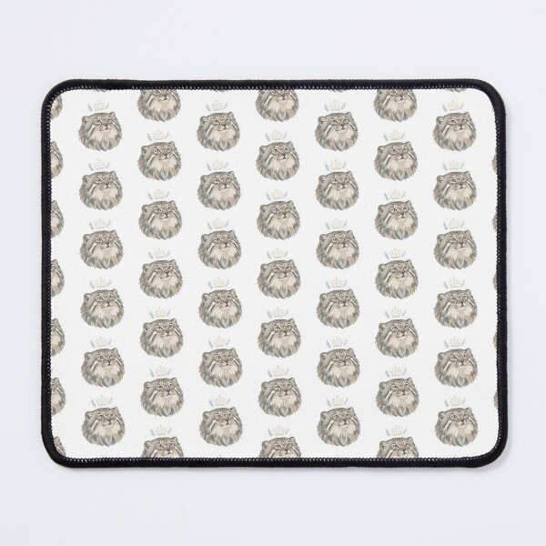 Item preview, Geometric King Manul | Royal Pallas Cat Low Poly Design designed and sold by HelgaCraftery.