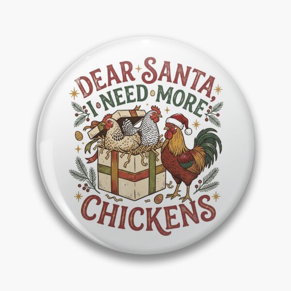 Item preview, Dear Santa I Need More Chickens Funny Backyard Poultry Farmer Christmas designed and sold by raedattia.