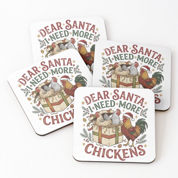 Item preview, Dear Santa I Need More Chickens Funny Backyard Poultry Farmer Christmas designed and sold by raedattia.