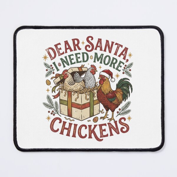 Item preview, Dear Santa I Need More Chickens Funny Backyard Poultry Farmer Christmas designed and sold by raedattia.