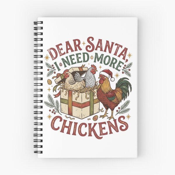 Item preview, Dear Santa I Need More Chickens Funny Backyard Poultry Farmer Christmas designed and sold by raedattia.