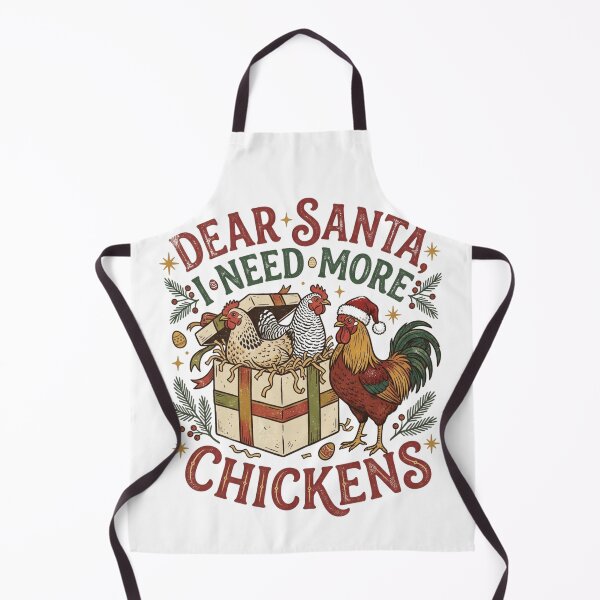 Item preview, Dear Santa I Need More Chickens Funny Backyard Poultry Farmer Christmas designed and sold by raedattia.