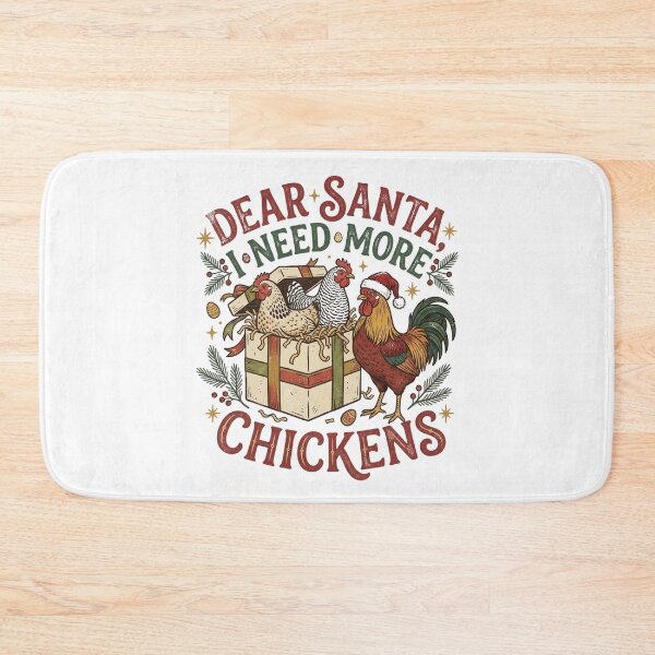 Item preview, Dear Santa I Need More Chickens Funny Backyard Poultry Farmer Christmas designed and sold by raedattia.