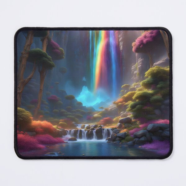 Item preview, Enchanted Rainbow Waterfall Oasis designed and sold by SolenLumens.