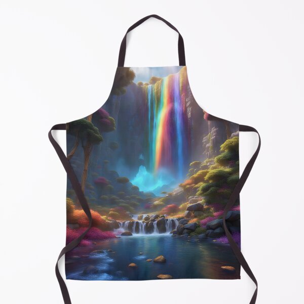 Item preview, Enchanted Rainbow Waterfall Oasis designed and sold by SolenLumens.