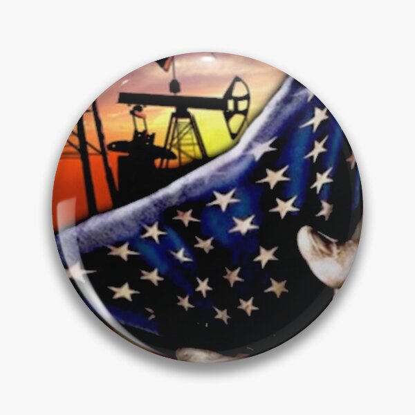 Item preview, Oilfield Us Flag Hand Grab American Oilfield Lover designed and sold by comeoutlunita.