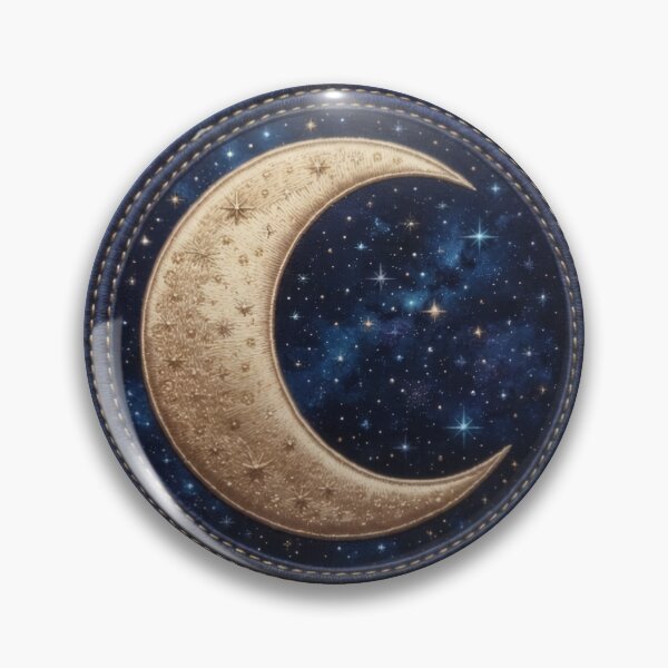 Item preview, Golden crescent moon designed and sold by Azurart2.