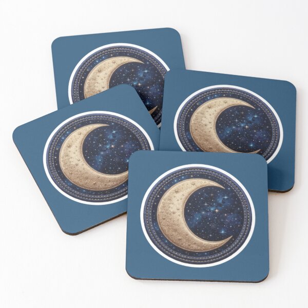 Item preview, Golden crescent moon designed and sold by Azurart2.