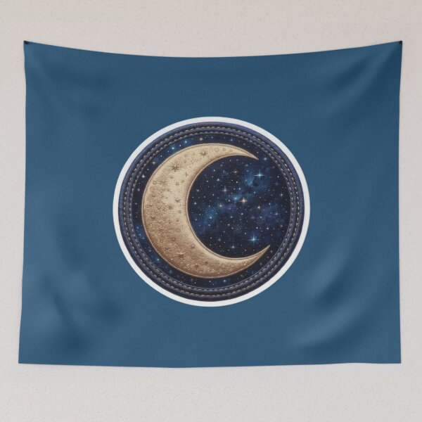 Item preview, Golden crescent moon designed and sold by Azurart2.