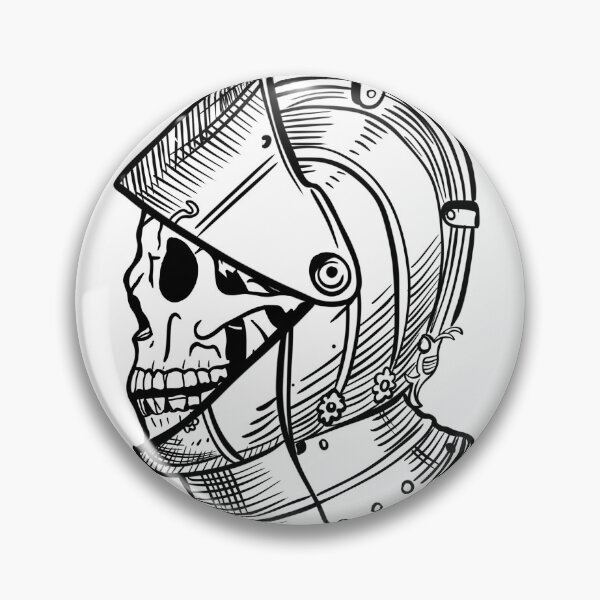 Item preview, Knight Skull designed and sold by Ember-and-Ivy.