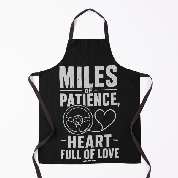 Item preview, Miles Of Patience Heart Full Of Love Driver Gift designed and sold by Haque Desigens.
