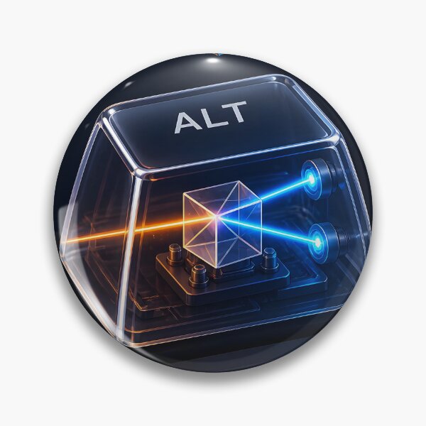 Item preview, Alt Alternate Logic Gate Resin Keycap Mechanical Keyboard designed and sold by ThirdShiftLab.