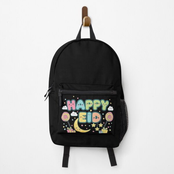 Item preview, "Happy Eid" Cute Pastel Doodle with Moon & Sweets designed and sold by D-Islamic.