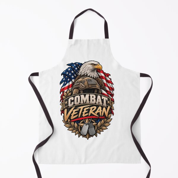 Item preview, Combat Veteran American Eagle Flag Design designed and sold by Worn With Honor.
