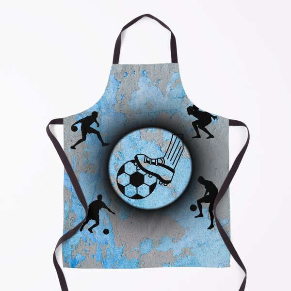 Item preview, Soccer Football Street Art Blue Graffiti designed and sold by PetruArtDesigns.