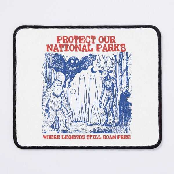 Item preview, Protect Our National Parks or We'll Haunt Your Backyard designed and sold by ciaro-media.