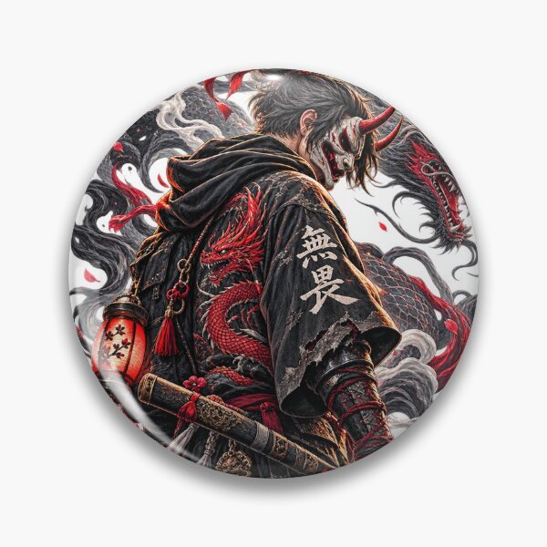 Item preview, Oni Dragon Ronin Warrior designed and sold by VYBORA Studio.